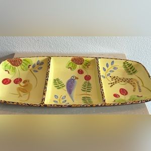 Certified International serving dish.